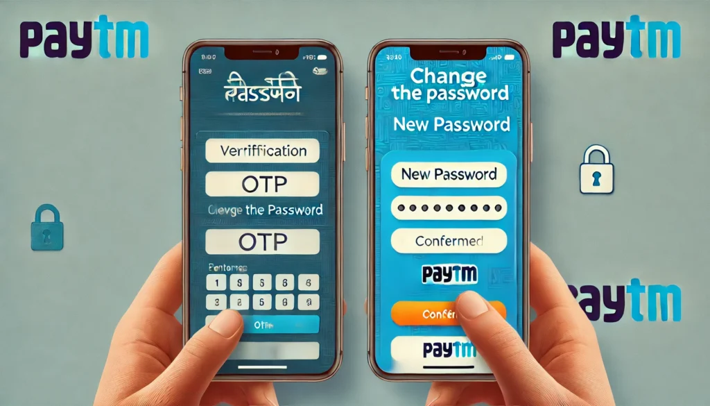 how to change my Paytm password